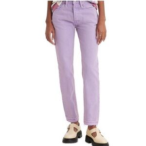 NEW With Tags Levi 501 Purple Jeans
